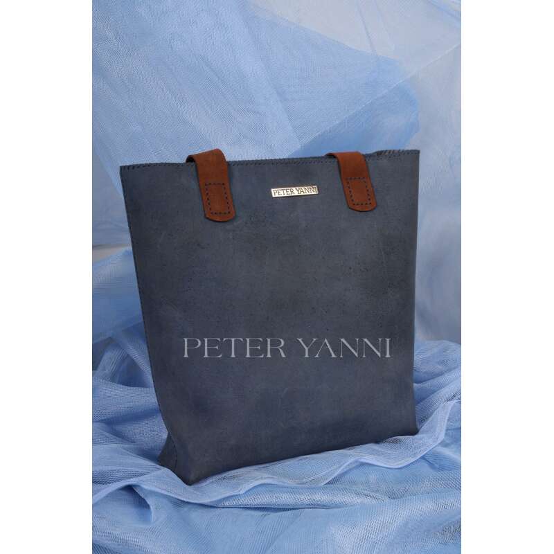 Steel Blue Shoulder Bag