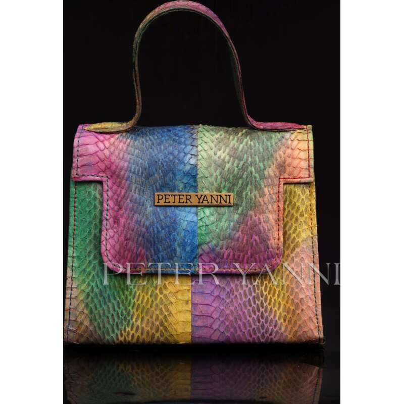 Multicoloured Kelly Bag