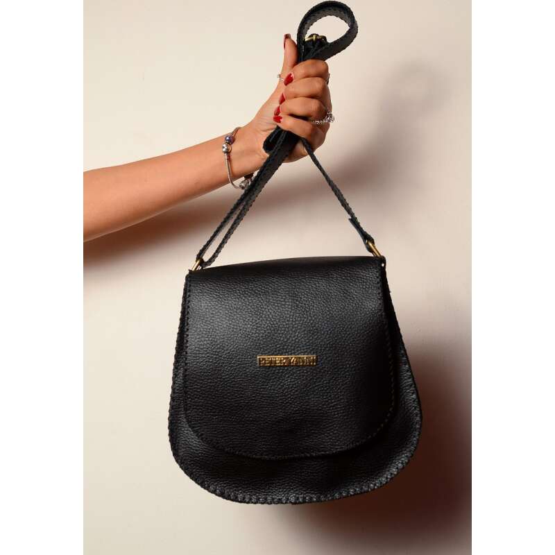 Black Saddle cross bag