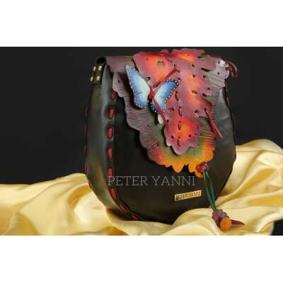 Amazon butterfly black cross bag