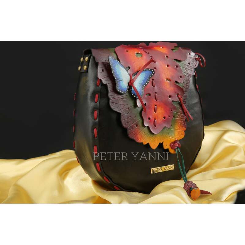 Amazon butterfly black cross bag