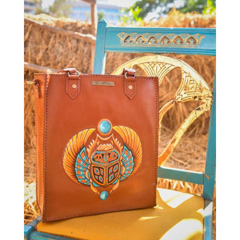 Scarab and Wings on a Havan Tote Bag