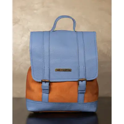 Baby Blue & Havan Backpack