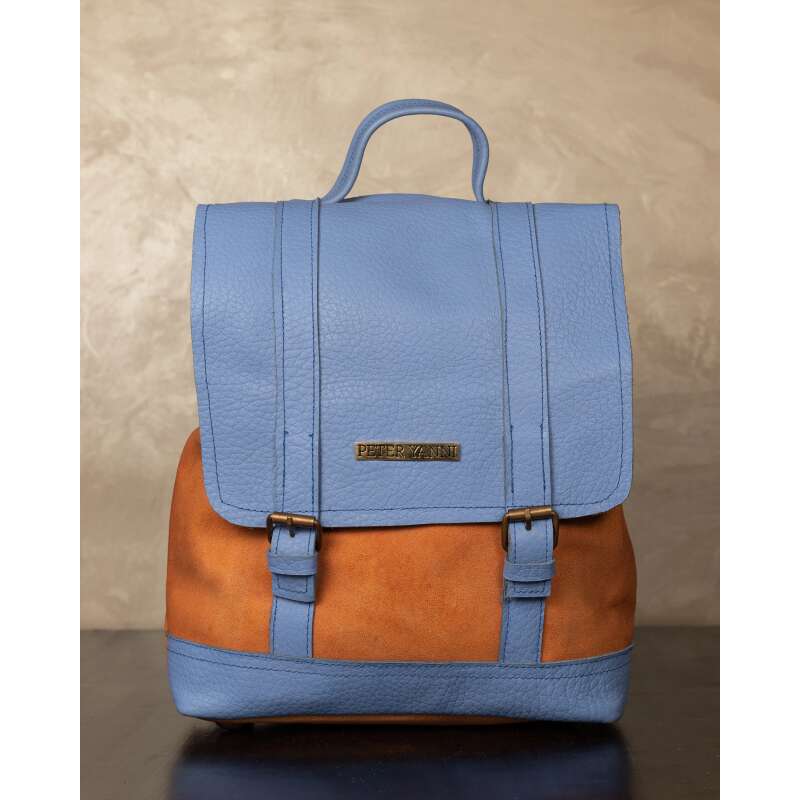 Baby Blue & Havan Backpack