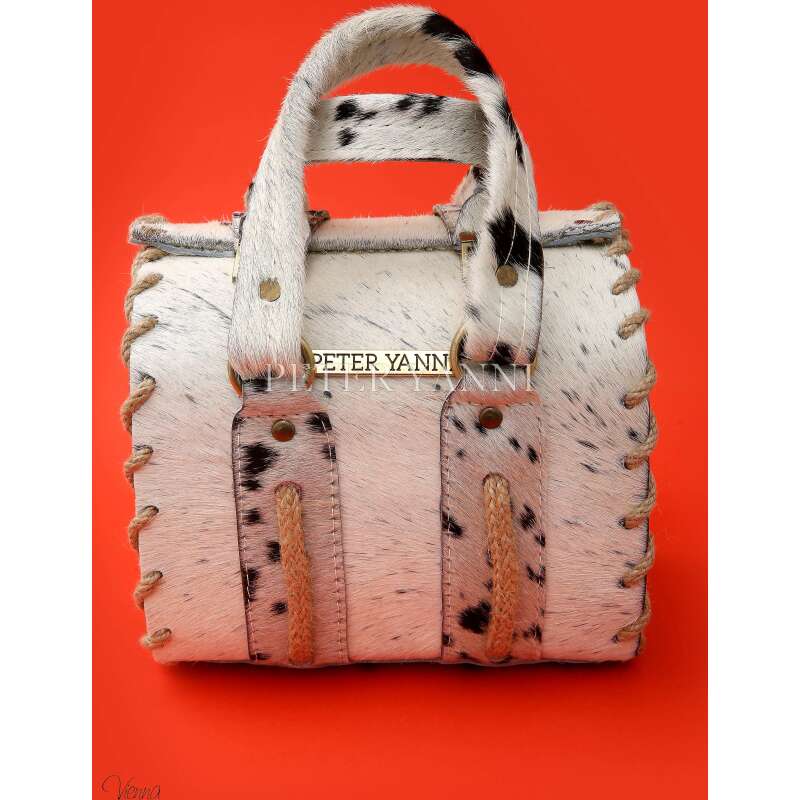 White Ponyhair Box Bag