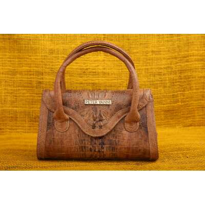 Crocodile Wrist Bag