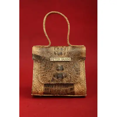 Havan Crocodile Kelly Bag