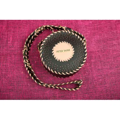 Black Round Cross Bag