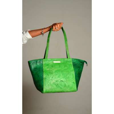 Green Tote Bag
