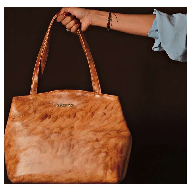 Marble Print Tote Bag