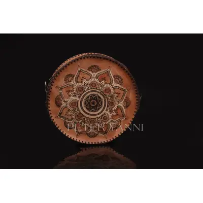 Mandala On Round Havan Bag