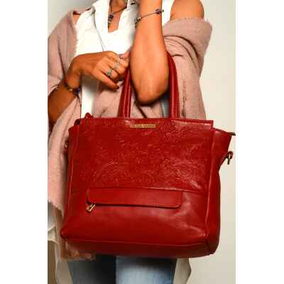 Red Tote Bag
