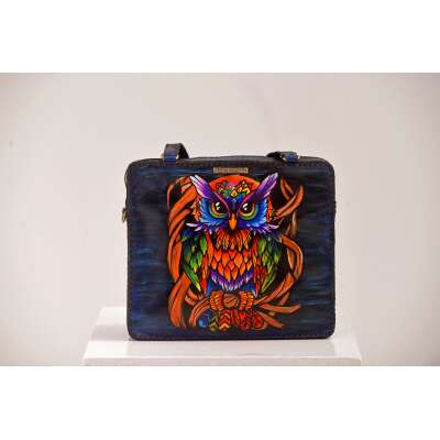 Colourful Owl Tote Bag