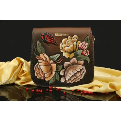 Hand Embossed Butterfly and Flowers